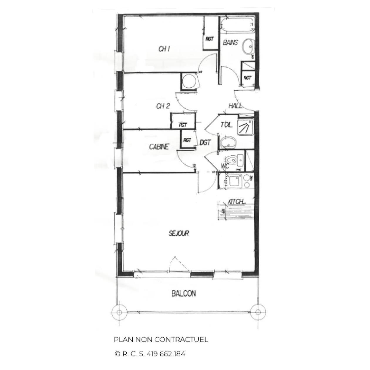 Residence Courmayeur - Appartement Renove Aux Pieds Des Pistes Pour 8 Personnes Mae-4104 Saint-Martin-de-Belleville Luaran gambar